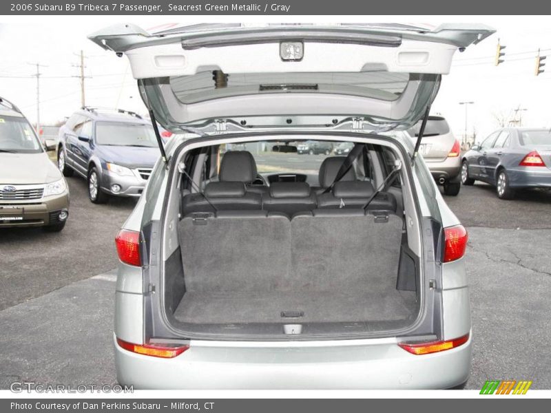 Seacrest Green Metallic / Gray 2006 Subaru B9 Tribeca 7 Passenger