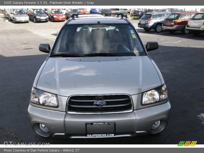 Platinum Silver Metallic / Gray 2005 Subaru Forester 2.5 XS