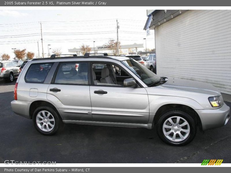 Platinum Silver Metallic / Gray 2005 Subaru Forester 2.5 XS