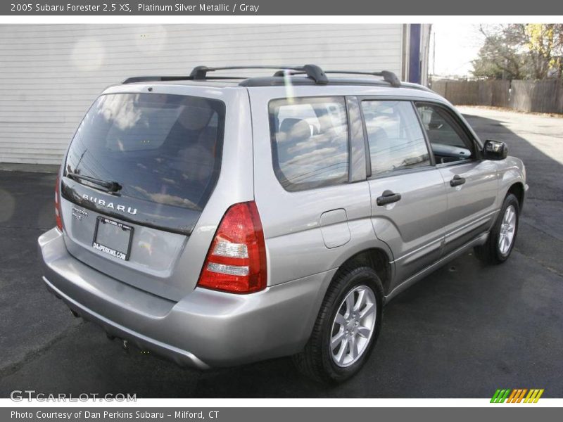 Platinum Silver Metallic / Gray 2005 Subaru Forester 2.5 XS