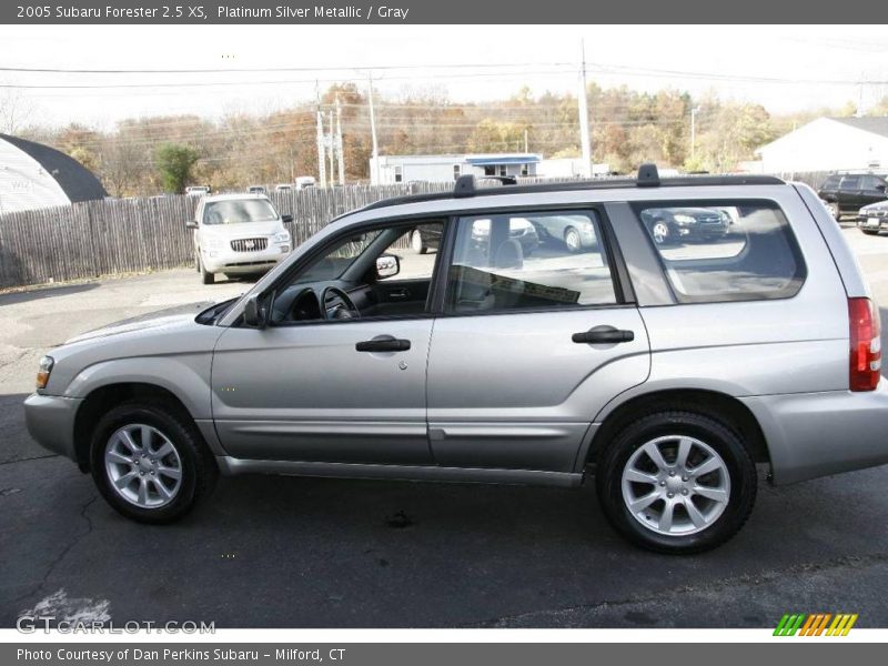 Platinum Silver Metallic / Gray 2005 Subaru Forester 2.5 XS