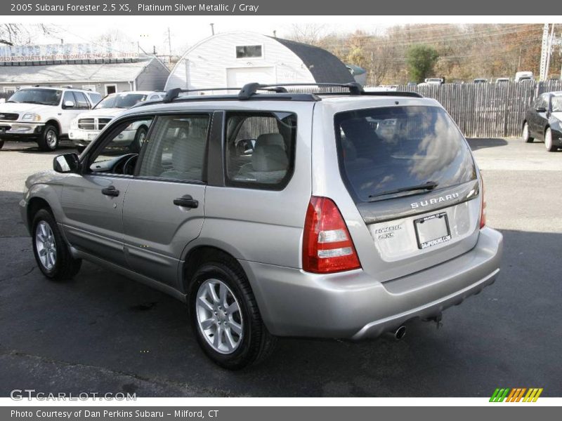 Platinum Silver Metallic / Gray 2005 Subaru Forester 2.5 XS