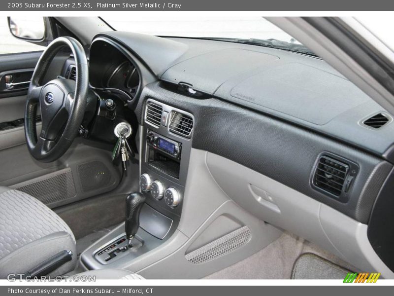 Platinum Silver Metallic / Gray 2005 Subaru Forester 2.5 XS