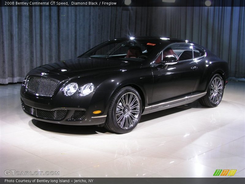 Diamond Black / Fireglow 2008 Bentley Continental GT Speed
