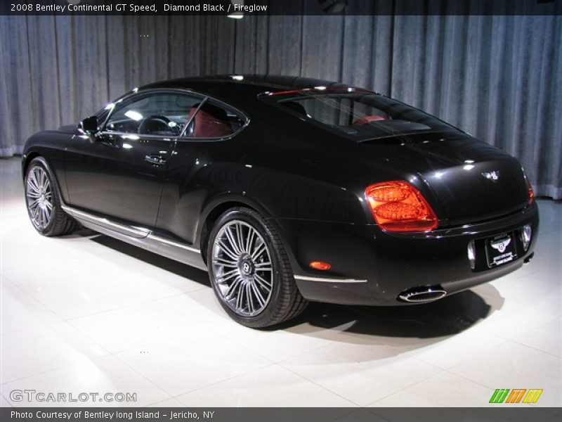 Diamond Black / Fireglow 2008 Bentley Continental GT Speed