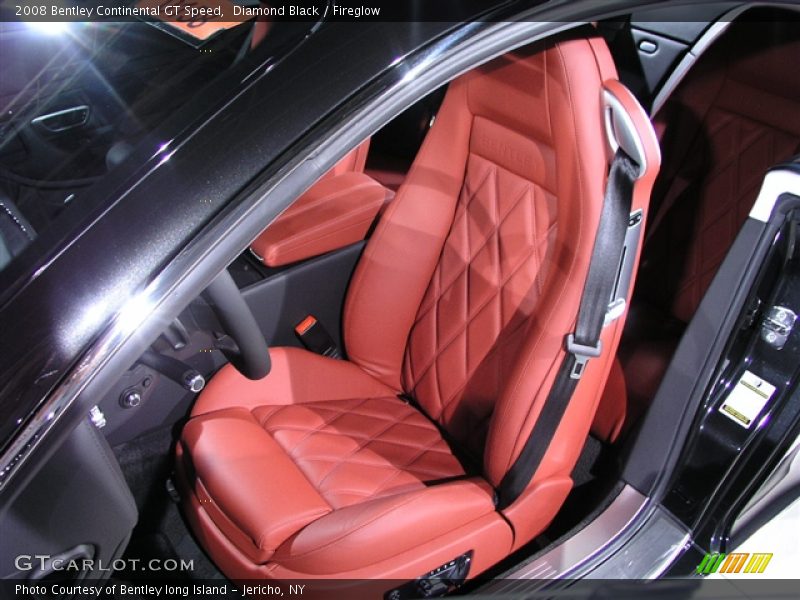 Diamond Black / Fireglow 2008 Bentley Continental GT Speed