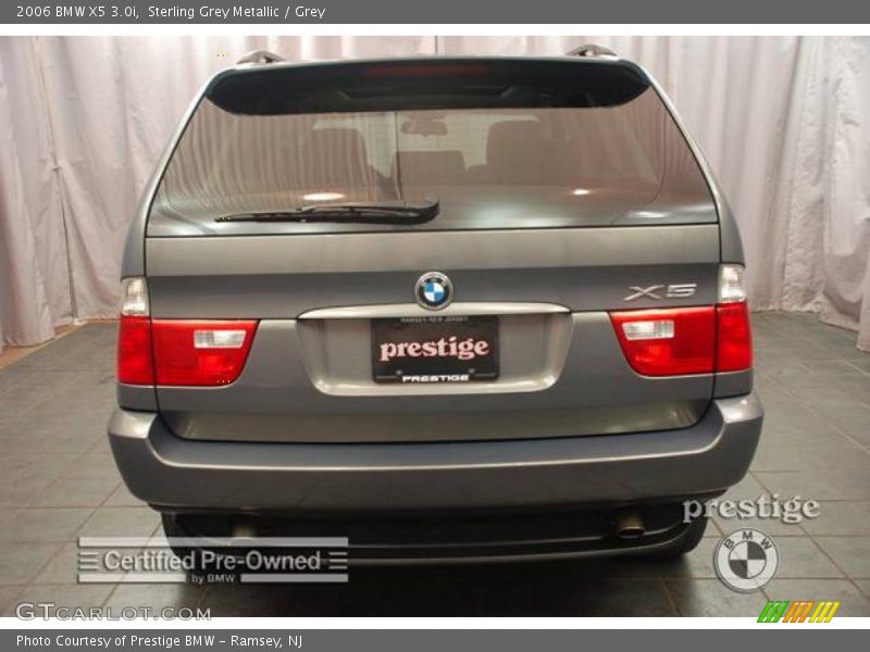 Sterling Grey Metallic / Grey 2006 BMW X5 3.0i
