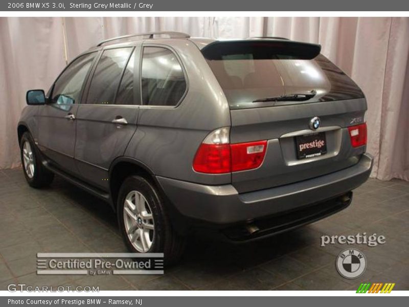 Sterling Grey Metallic / Grey 2006 BMW X5 3.0i