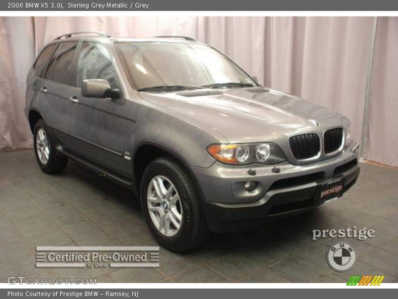 Sterling Grey Metallic / Grey 2006 BMW X5 3.0i