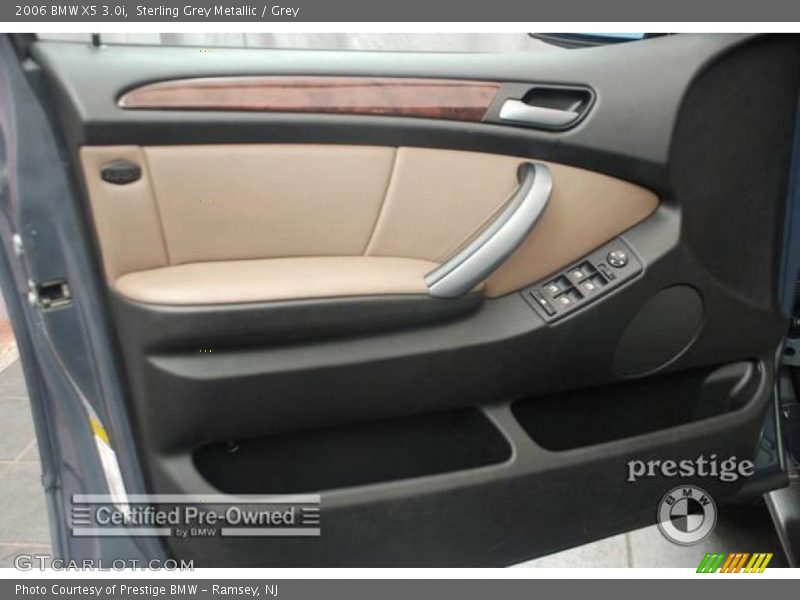 Sterling Grey Metallic / Grey 2006 BMW X5 3.0i