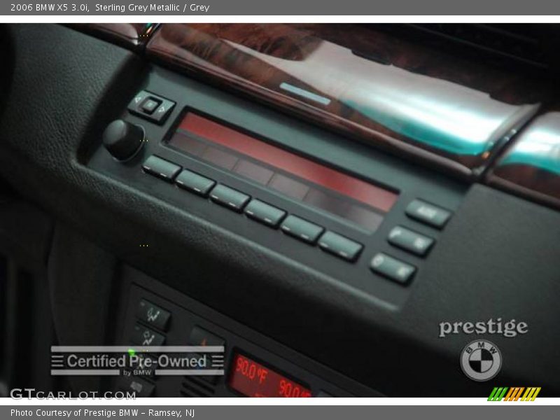 Sterling Grey Metallic / Grey 2006 BMW X5 3.0i