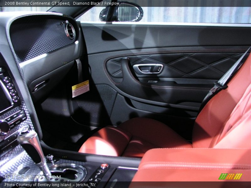 Diamond Black / Fireglow 2008 Bentley Continental GT Speed