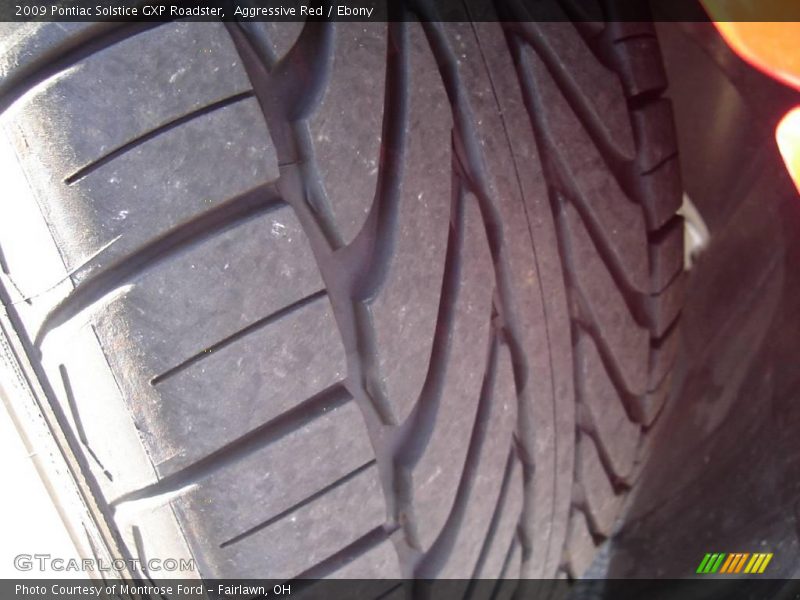 Aggressive Red / Ebony 2009 Pontiac Solstice GXP Roadster