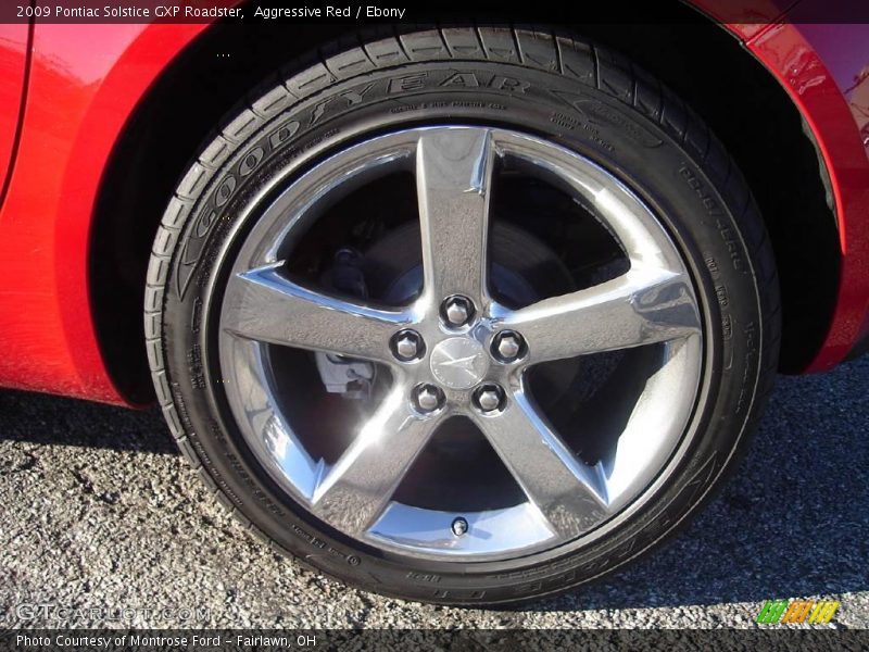 Aggressive Red / Ebony 2009 Pontiac Solstice GXP Roadster