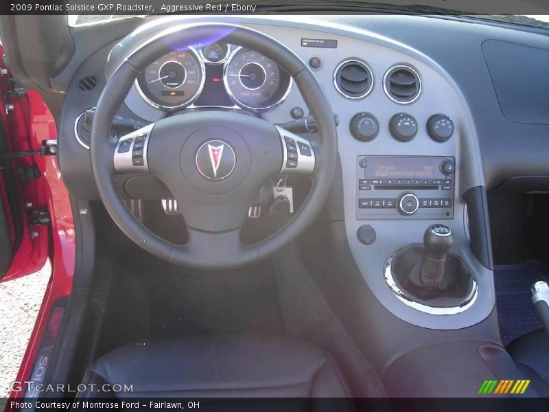 Aggressive Red / Ebony 2009 Pontiac Solstice GXP Roadster