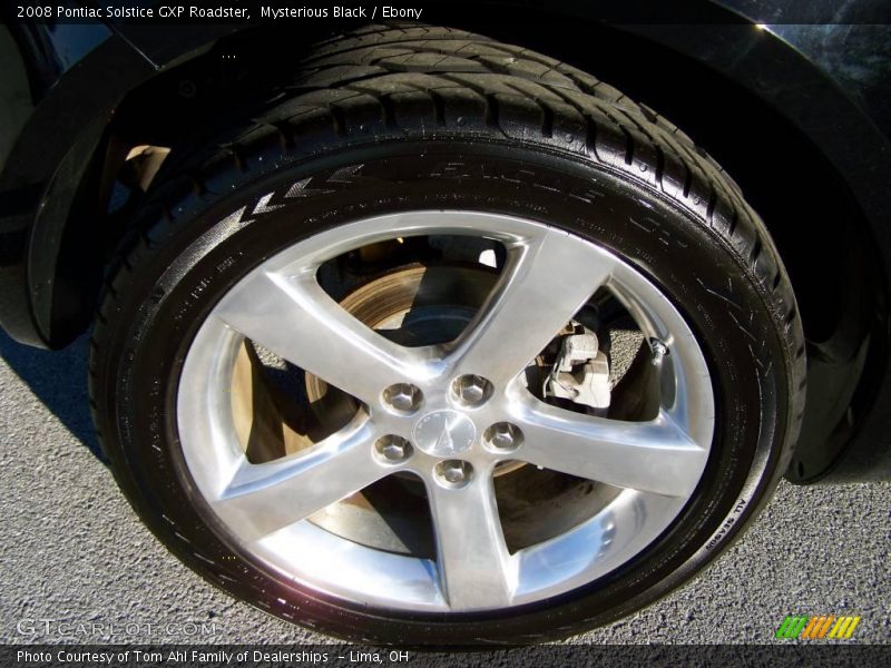 Mysterious Black / Ebony 2008 Pontiac Solstice GXP Roadster