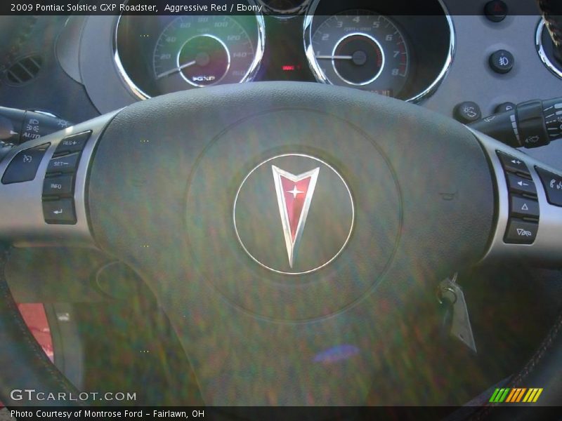 Aggressive Red / Ebony 2009 Pontiac Solstice GXP Roadster
