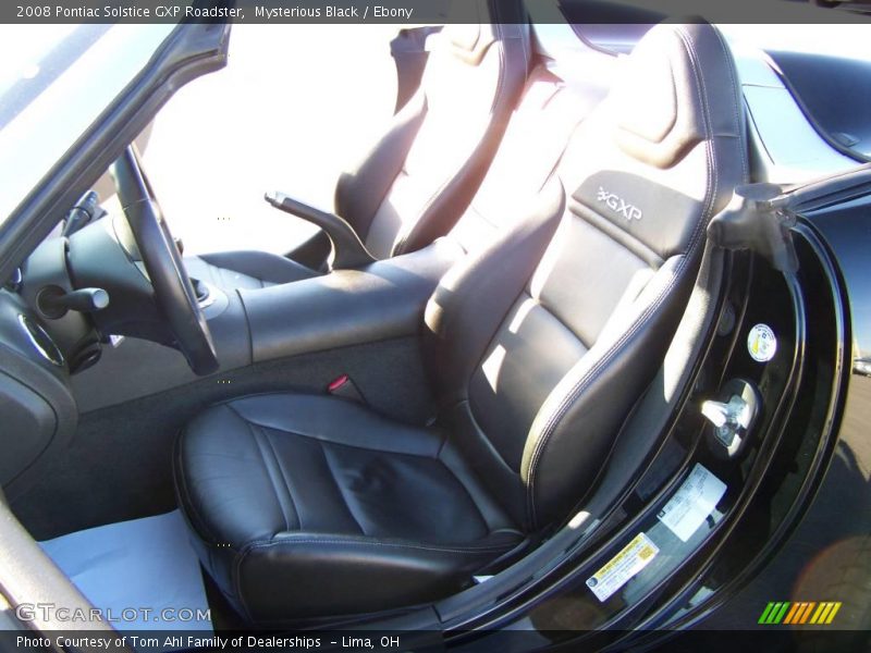 Mysterious Black / Ebony 2008 Pontiac Solstice GXP Roadster