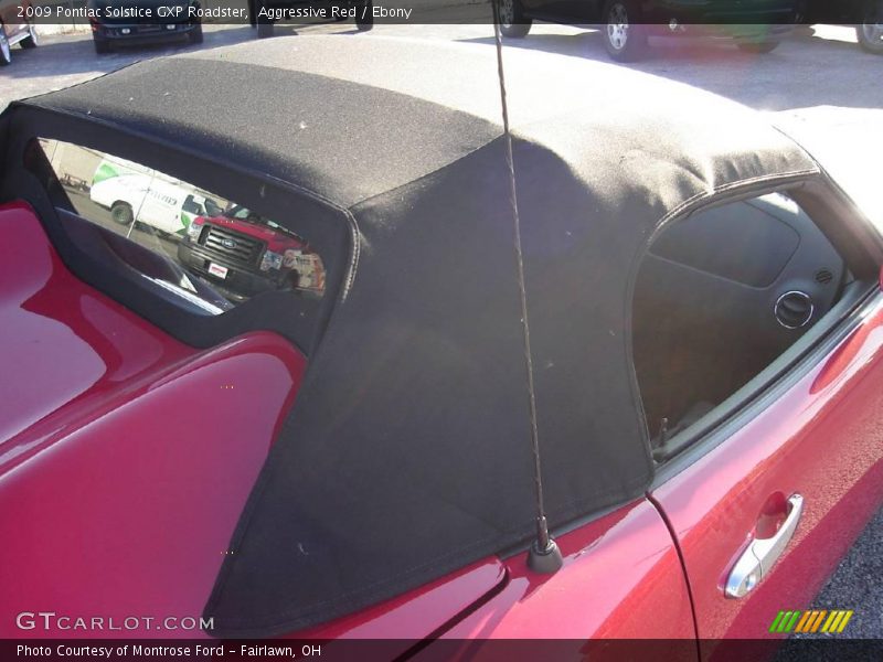 Aggressive Red / Ebony 2009 Pontiac Solstice GXP Roadster