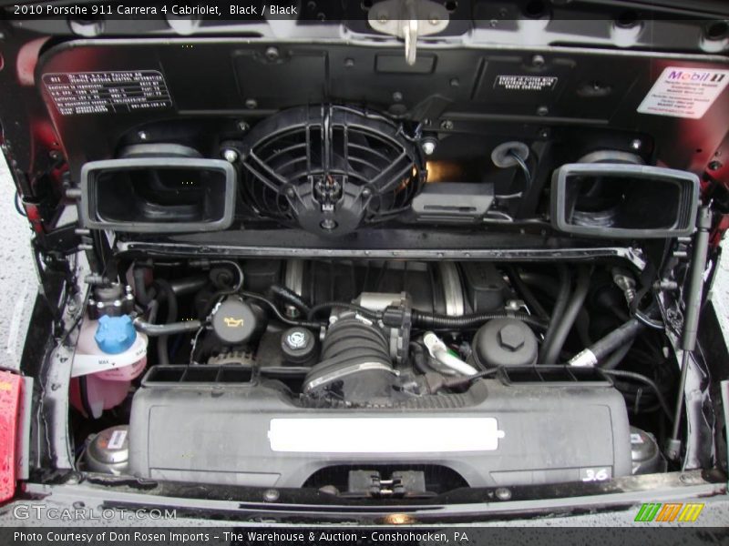 Black / Black 2010 Porsche 911 Carrera 4 Cabriolet
