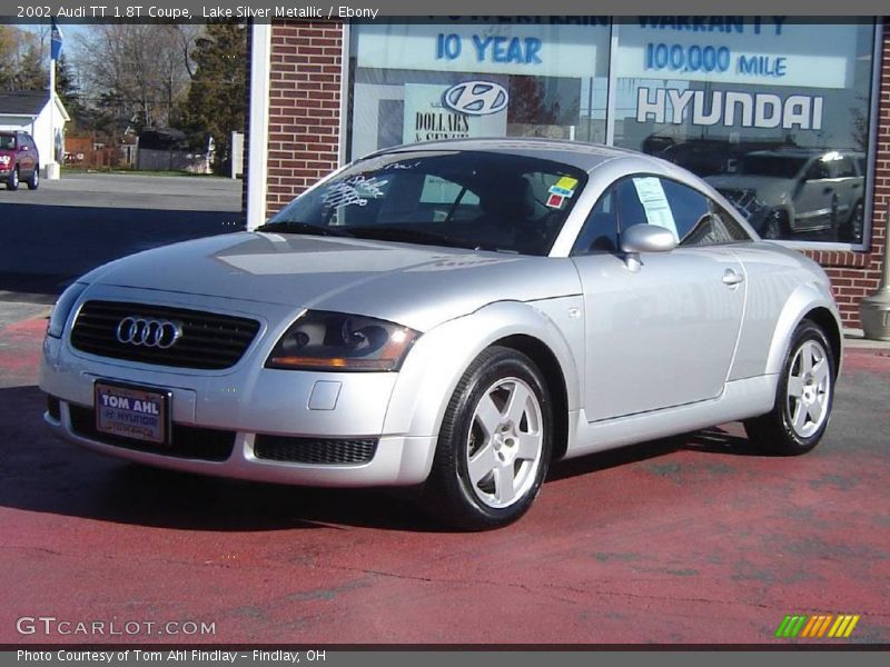 Lake Silver Metallic / Ebony 2002 Audi TT 1.8T Coupe
