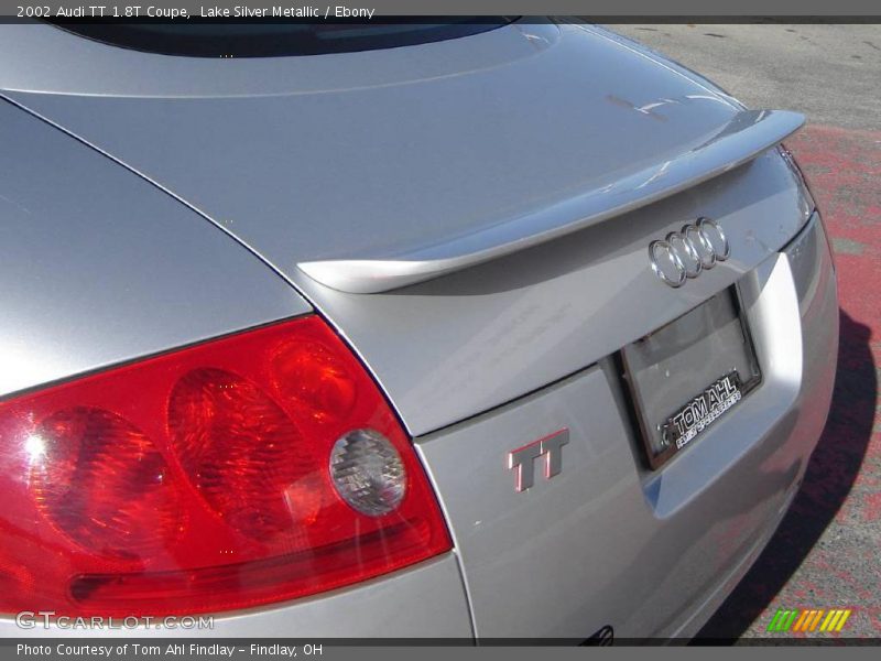 Lake Silver Metallic / Ebony 2002 Audi TT 1.8T Coupe