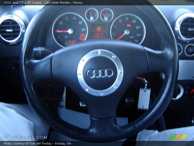 Lake Silver Metallic / Ebony 2002 Audi TT 1.8T Coupe