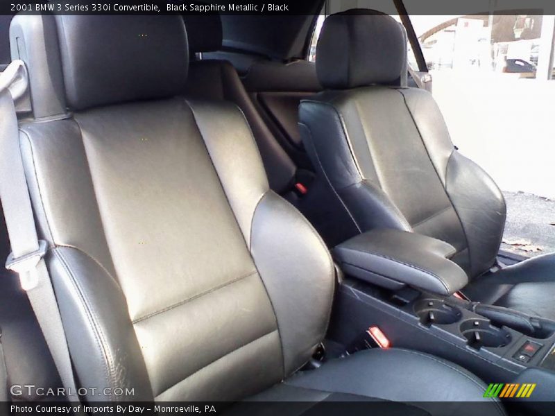 Black Sapphire Metallic / Black 2001 BMW 3 Series 330i Convertible