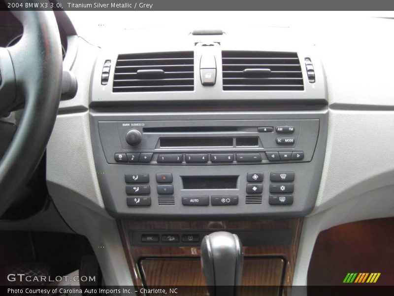 Titanium Silver Metallic / Grey 2004 BMW X3 3.0i
