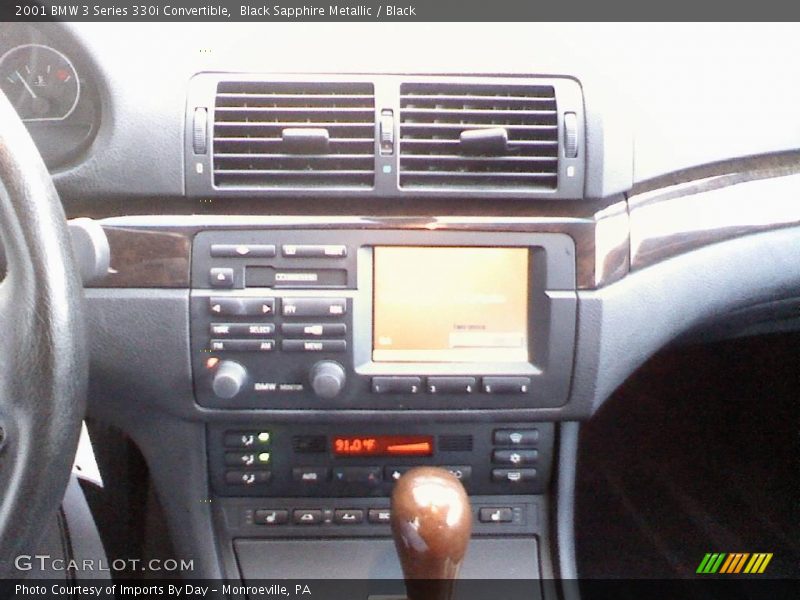 Black Sapphire Metallic / Black 2001 BMW 3 Series 330i Convertible