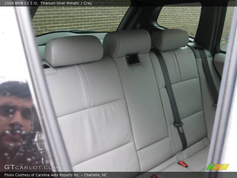 Titanium Silver Metallic / Grey 2004 BMW X3 3.0i