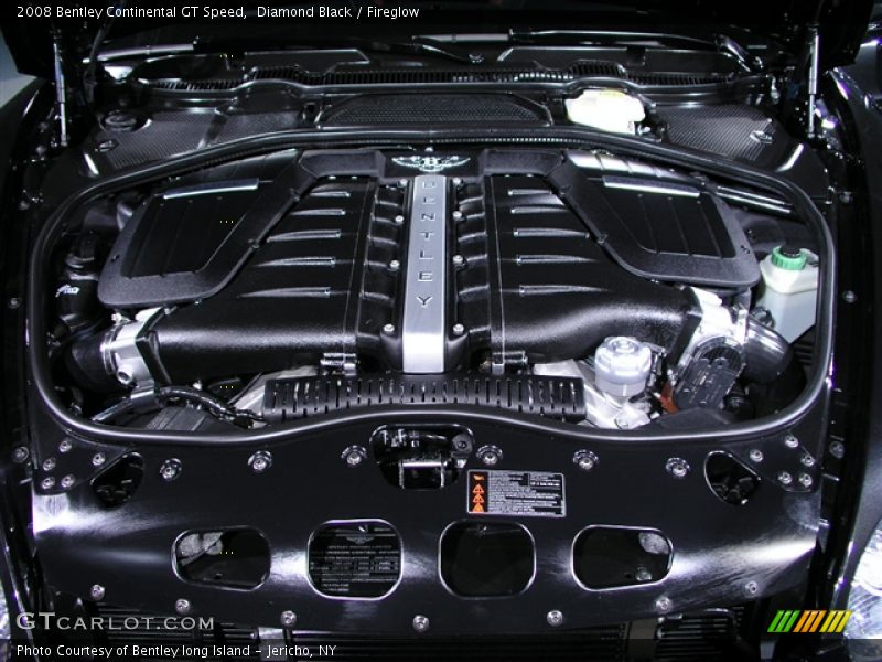 Diamond Black / Fireglow 2008 Bentley Continental GT Speed