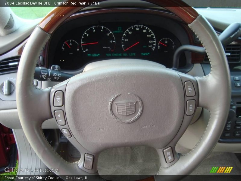 Crimson Red Pearl / Shale 2004 Cadillac DeVille DHS