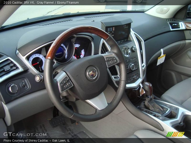 Gray Flannel / Ebony/Titanium 2010 Cadillac SRX V6