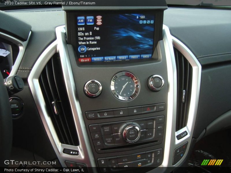 Gray Flannel / Ebony/Titanium 2010 Cadillac SRX V6