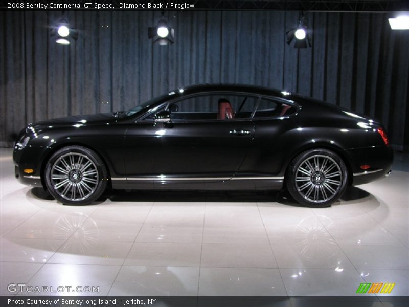 Diamond Black / Fireglow 2008 Bentley Continental GT Speed