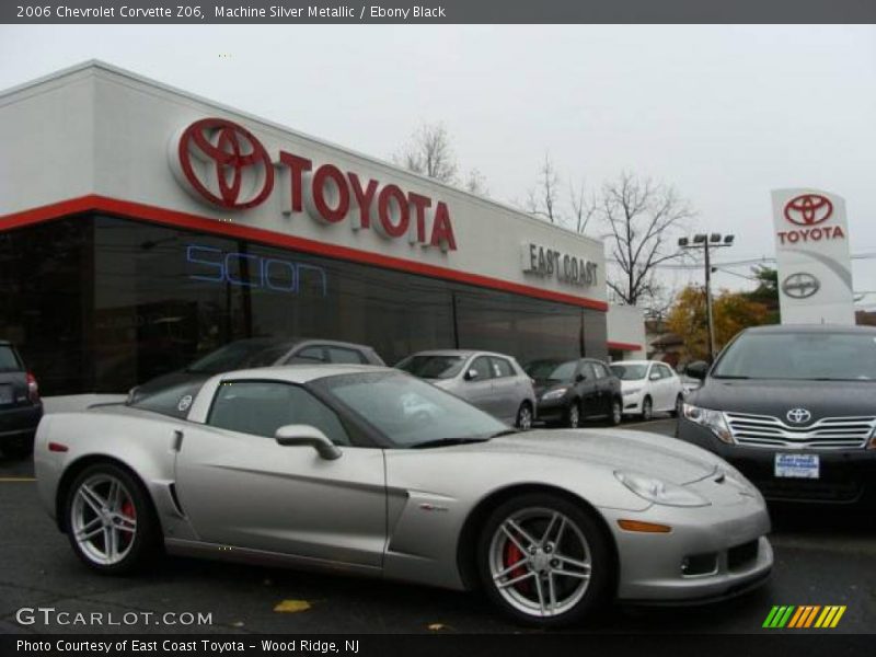 Machine Silver Metallic / Ebony Black 2006 Chevrolet Corvette Z06