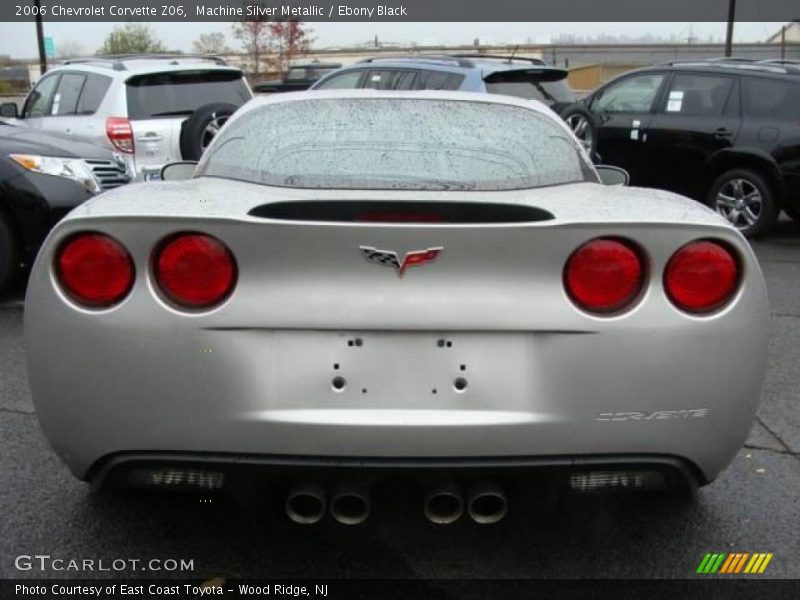 Machine Silver Metallic / Ebony Black 2006 Chevrolet Corvette Z06