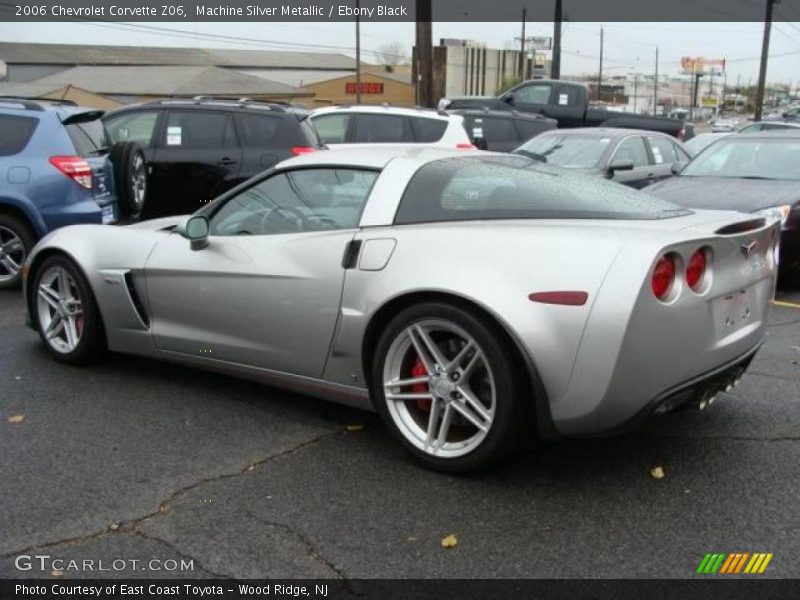 Machine Silver Metallic / Ebony Black 2006 Chevrolet Corvette Z06