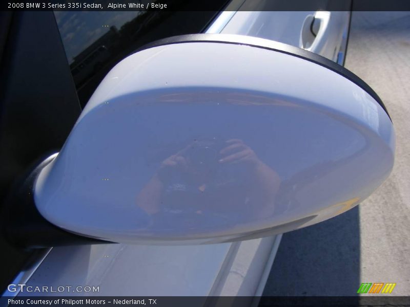 Alpine White / Beige 2008 BMW 3 Series 335i Sedan