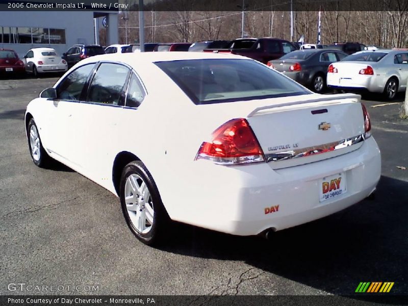 White / Gray 2006 Chevrolet Impala LT