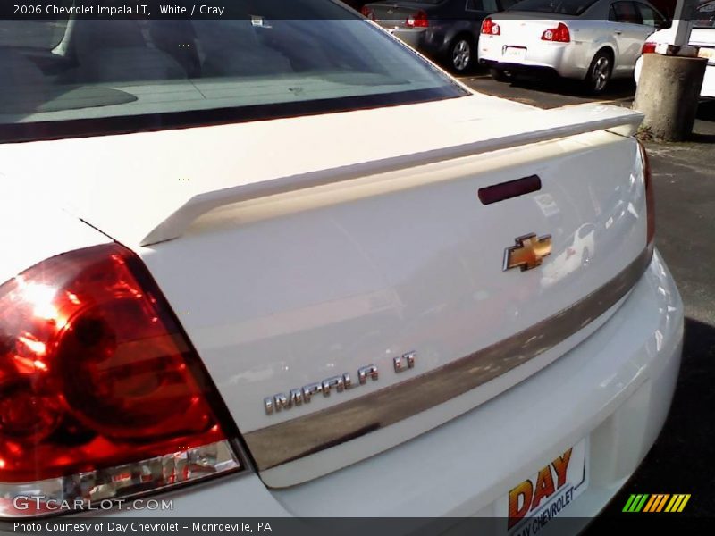 White / Gray 2006 Chevrolet Impala LT