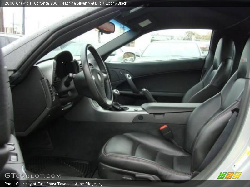 Machine Silver Metallic / Ebony Black 2006 Chevrolet Corvette Z06