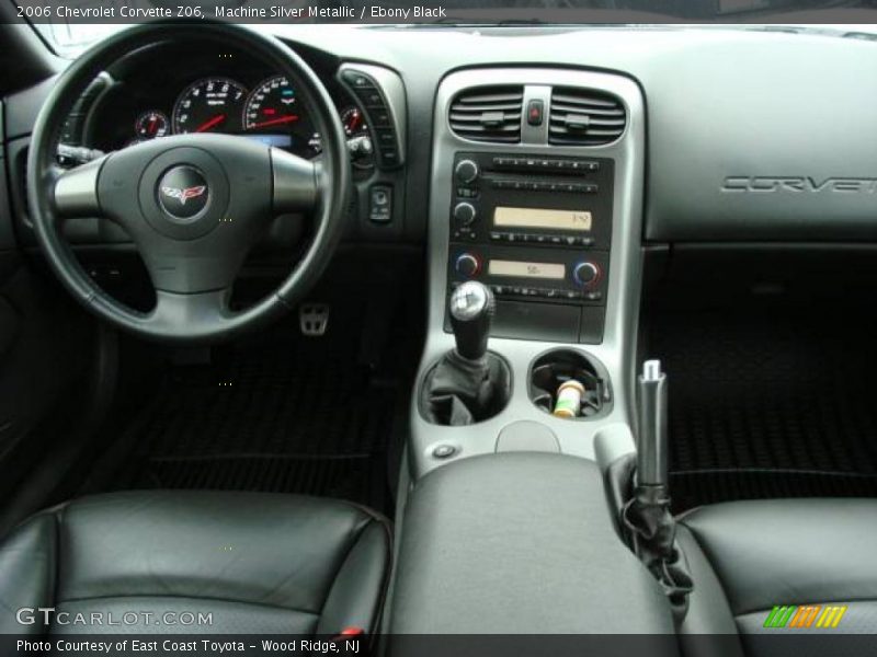 Machine Silver Metallic / Ebony Black 2006 Chevrolet Corvette Z06