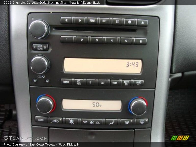 Machine Silver Metallic / Ebony Black 2006 Chevrolet Corvette Z06
