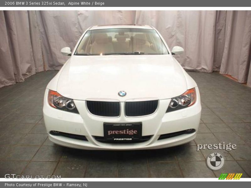 Alpine White / Beige 2006 BMW 3 Series 325xi Sedan