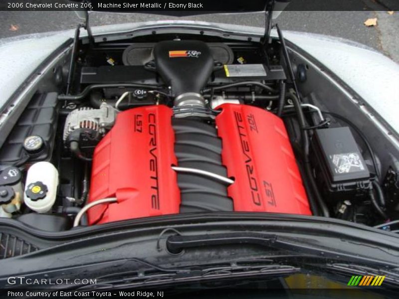 Machine Silver Metallic / Ebony Black 2006 Chevrolet Corvette Z06