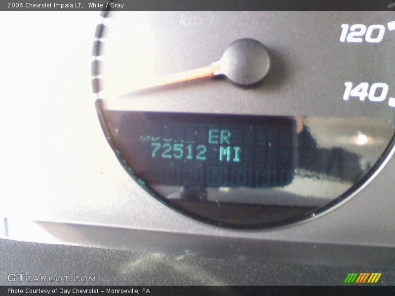 White / Gray 2006 Chevrolet Impala LT