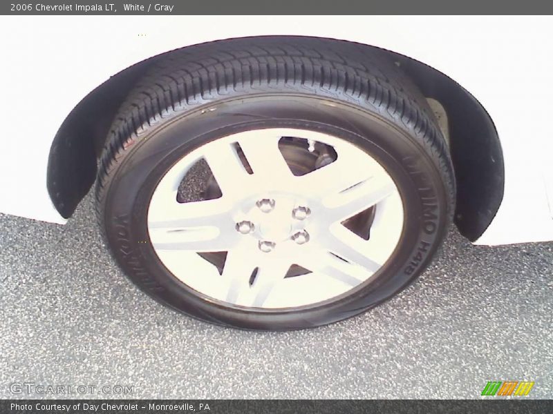 White / Gray 2006 Chevrolet Impala LT
