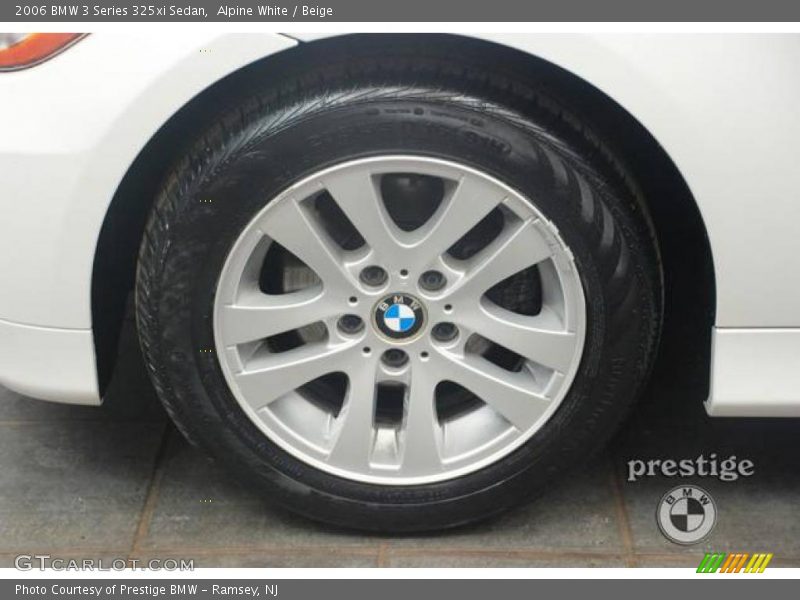 Alpine White / Beige 2006 BMW 3 Series 325xi Sedan